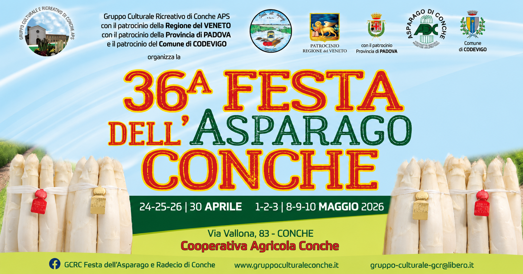 Festa dell’Asparago 2026 a Codevigo