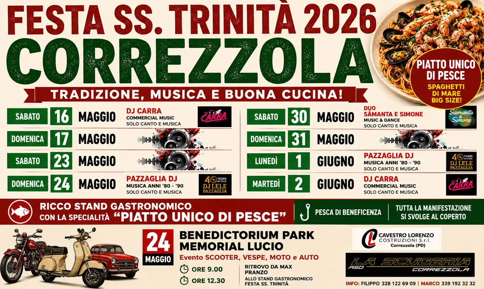 Festa SS. Trinità 2026 a Correzzola